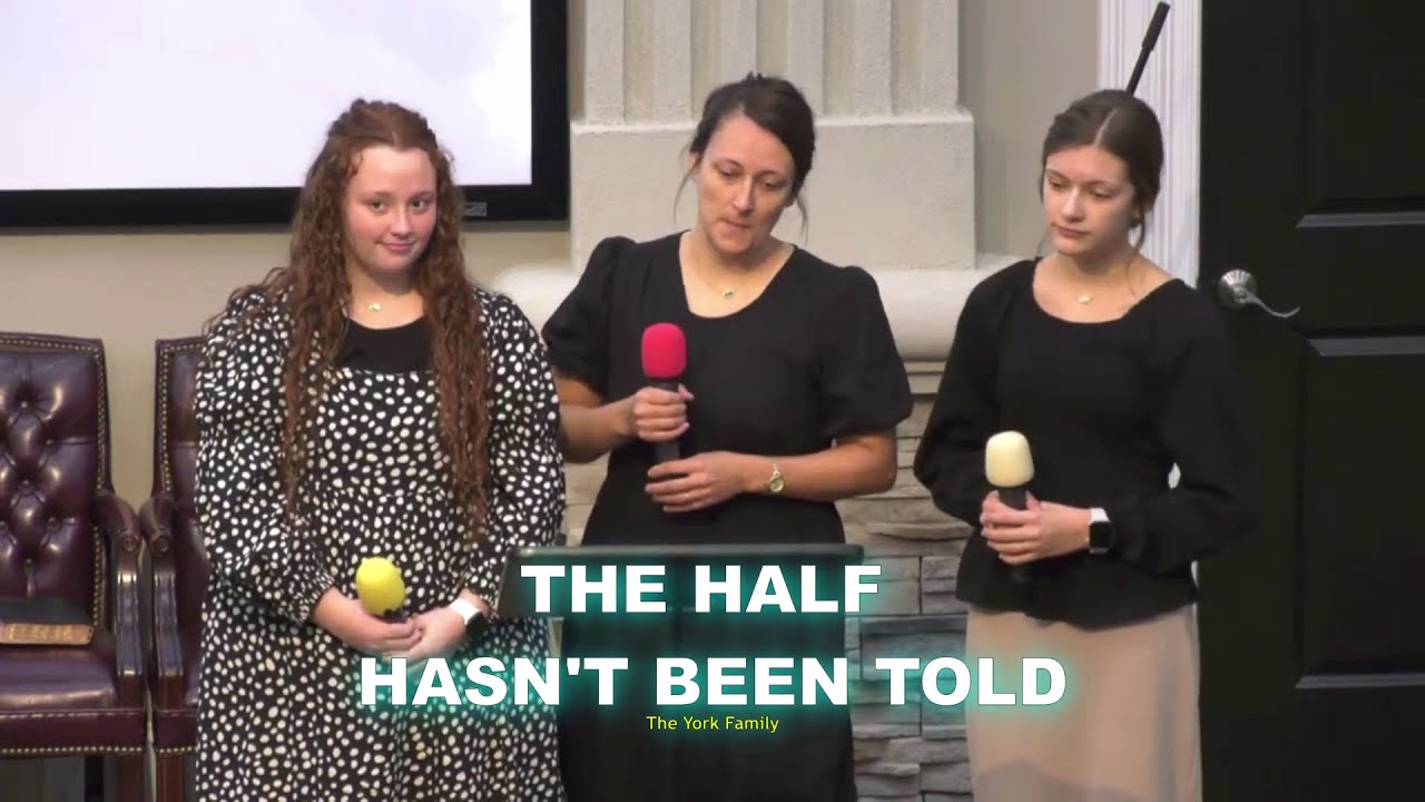 Dancing on the Waves / Jesus Thank You / The Half Hasn't Been Told (Evening Light Tabernacle)