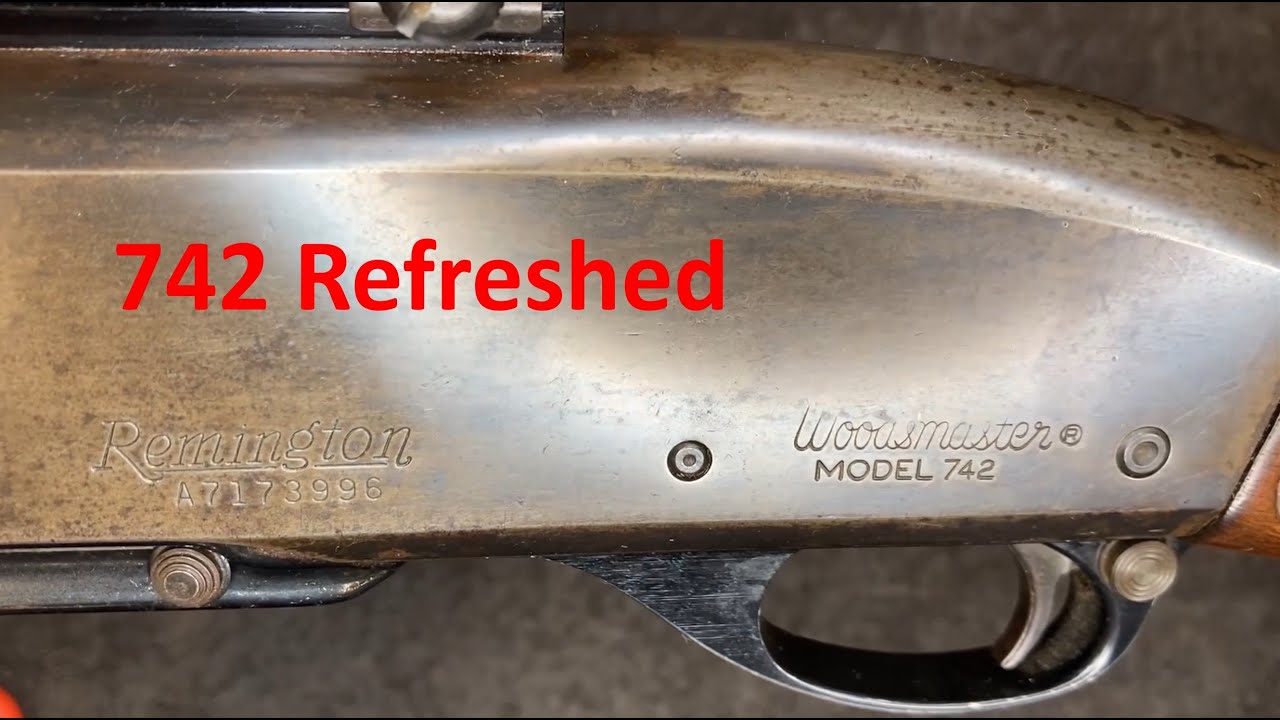Remington 742 — разборка/сборка и воронение