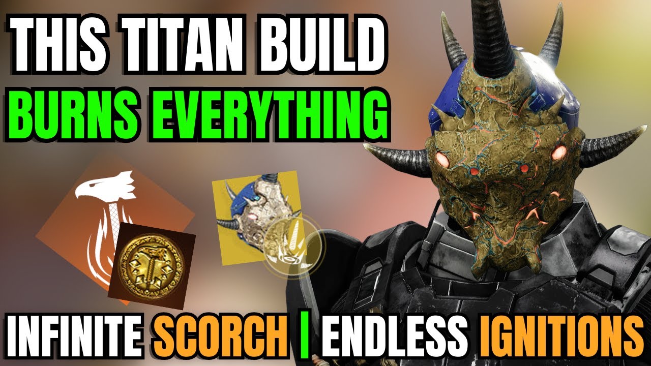 This Titan Build Burns EVERYTHING! INFINITE SCORCH! (Solar Titan Build) | Destiny 2