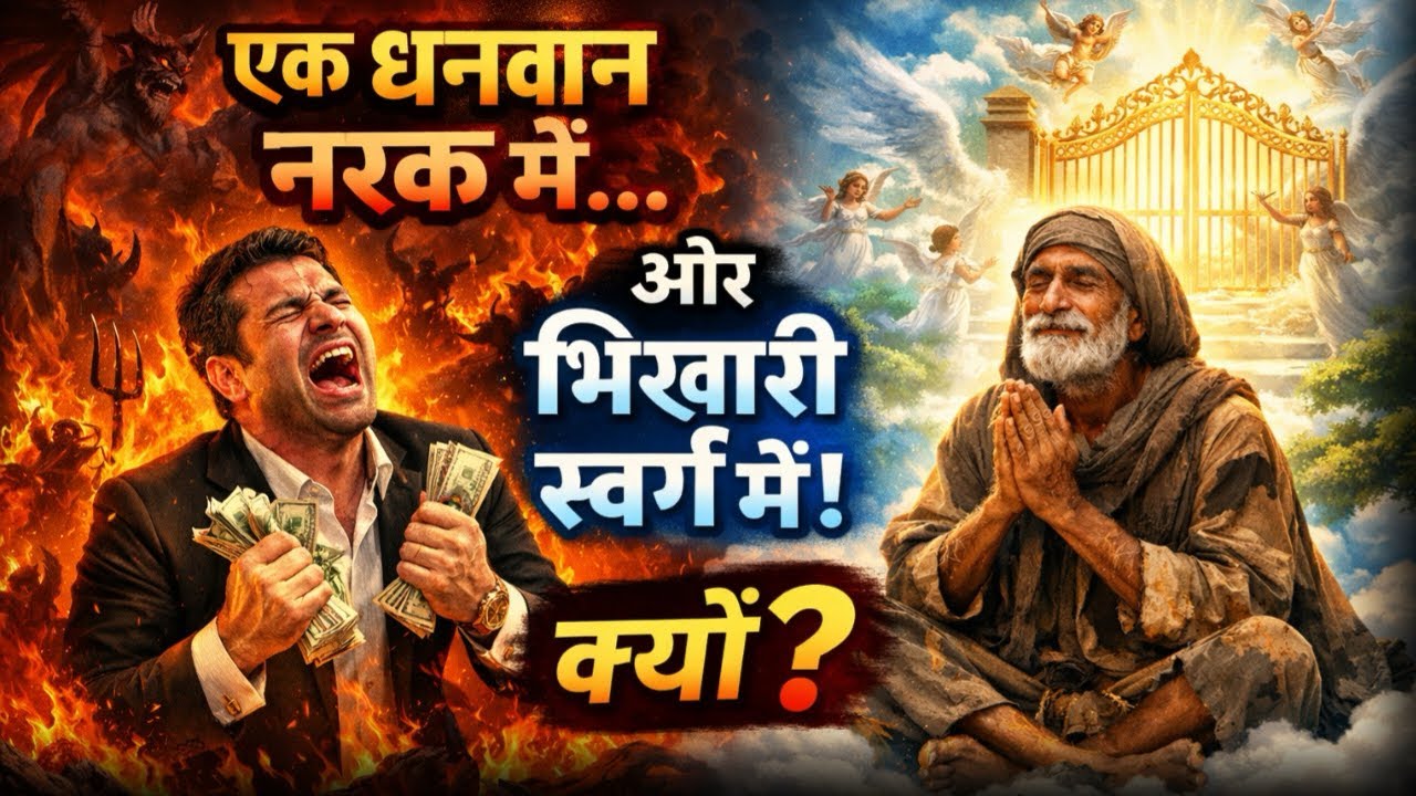 “एक धनवान नरक में और भिखारी स्वर्ग में! क्यों? | असली वजह क्या है? | Bible Truth 