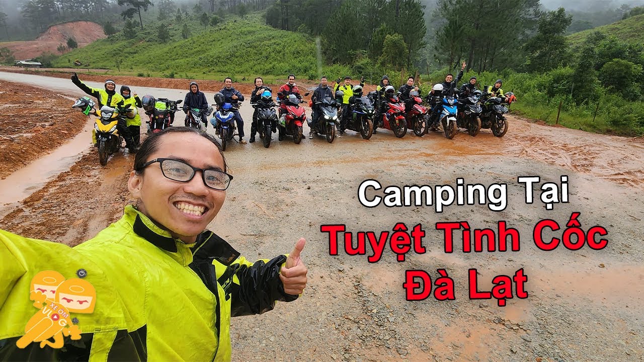 Full Hành Trình Phượt Đà Lạt Lv3 - Chuyến Tour Bão Táp - Xe Ôm Vlog