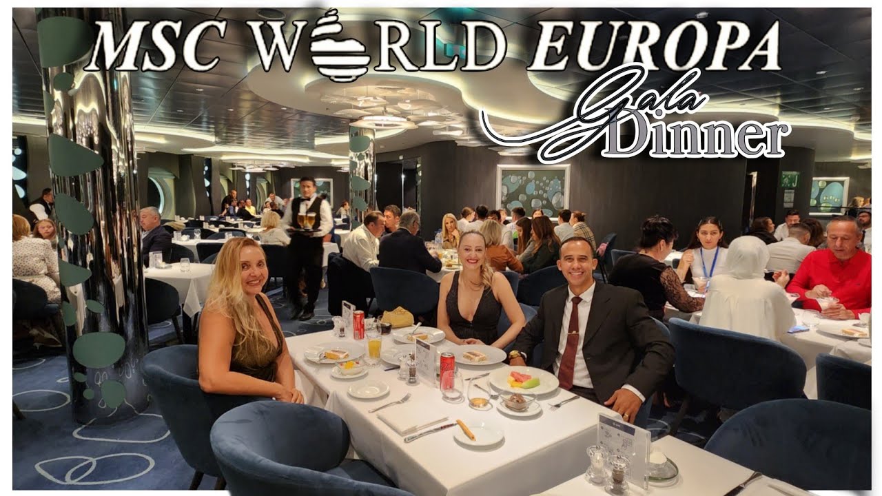 Noite de Gala no MSC World Europa EP. 67