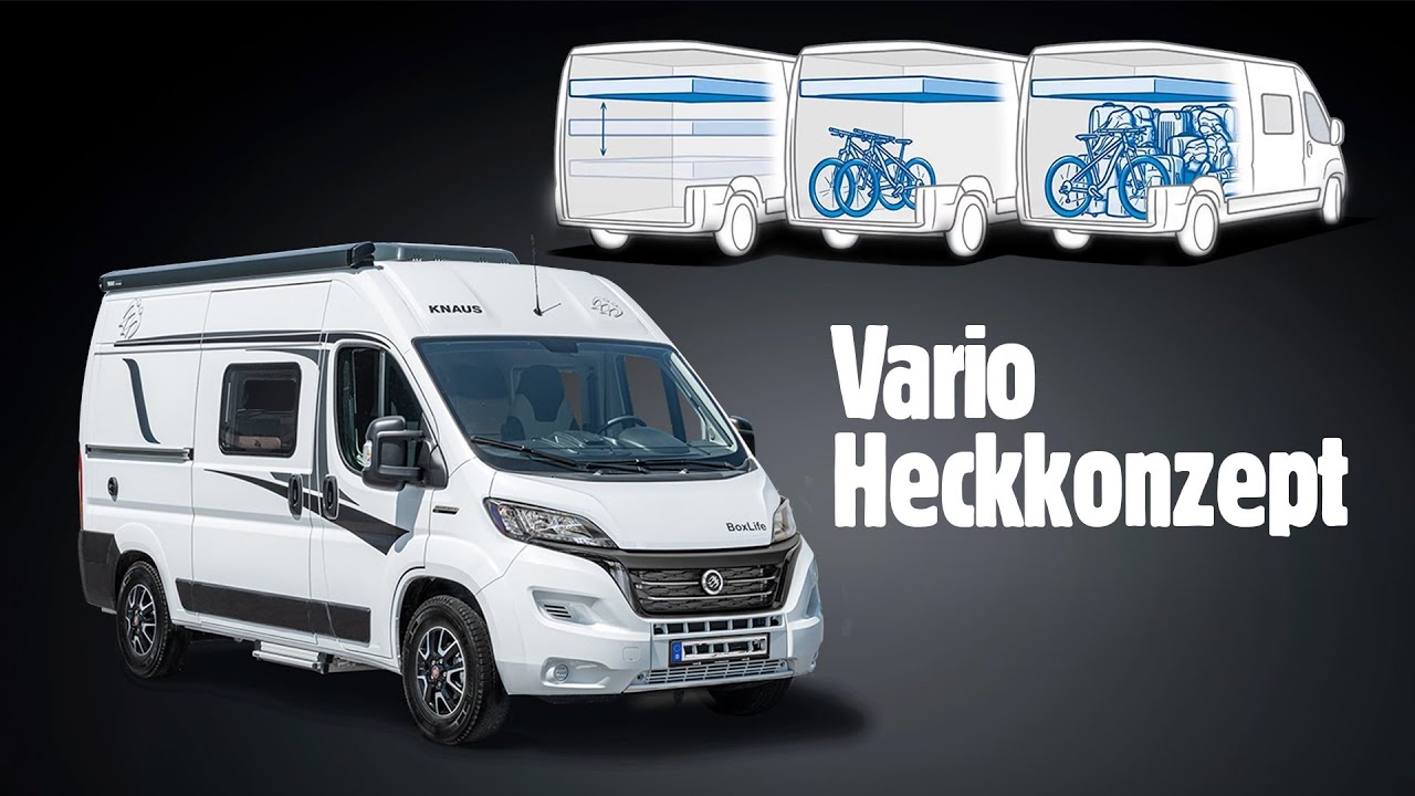 KNAUS BOXLIFE 540 MQ - kompakter Camper mit Hubbett auf nur 5,40 m