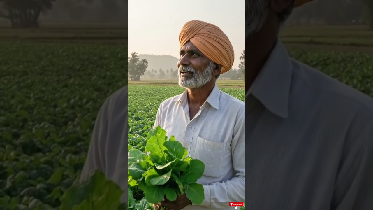 Farmer’s Turnip Crop Rots Due to Heavy Rain 