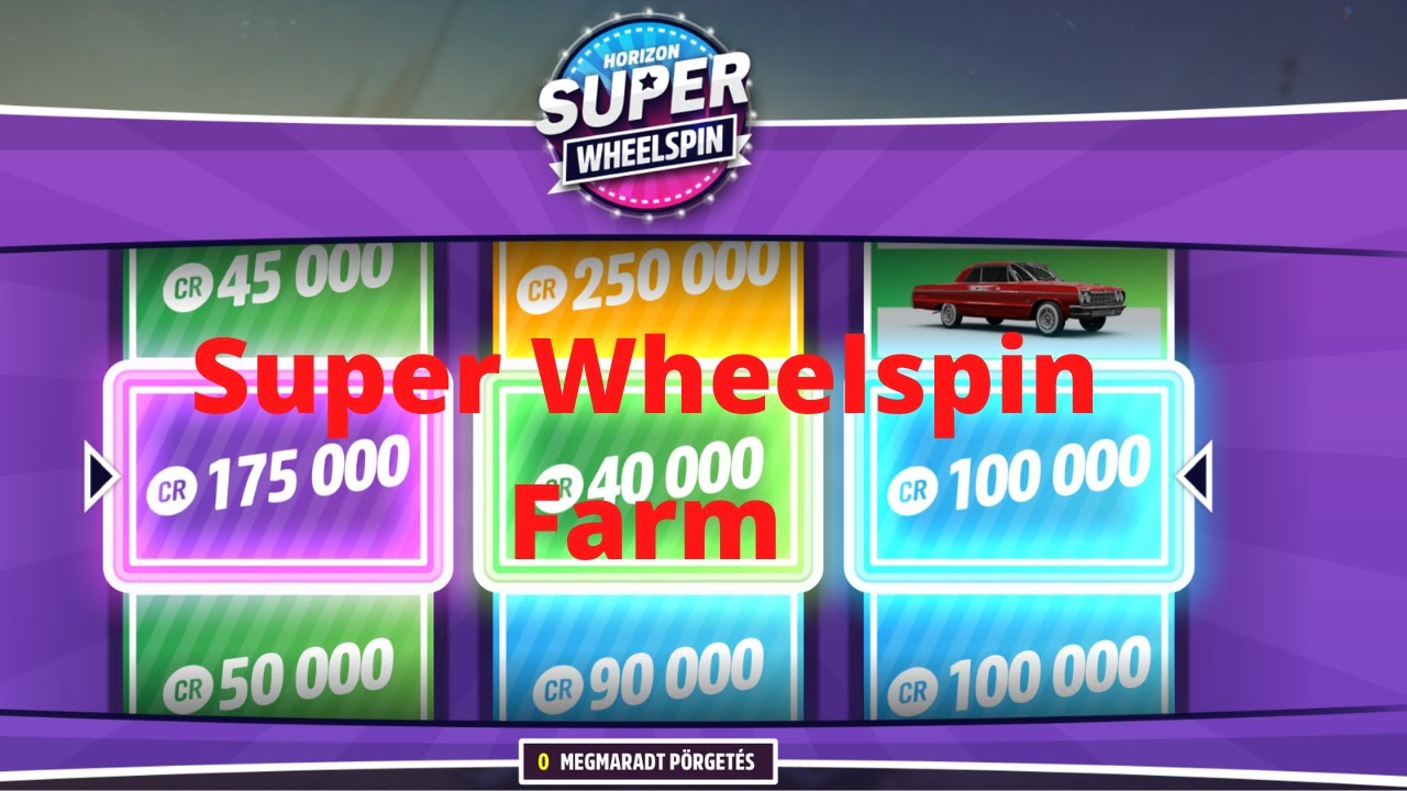 Hogyan szerezz sok Super Wheelspint?? - Patch Után!!!- FORZA Horizon 5
