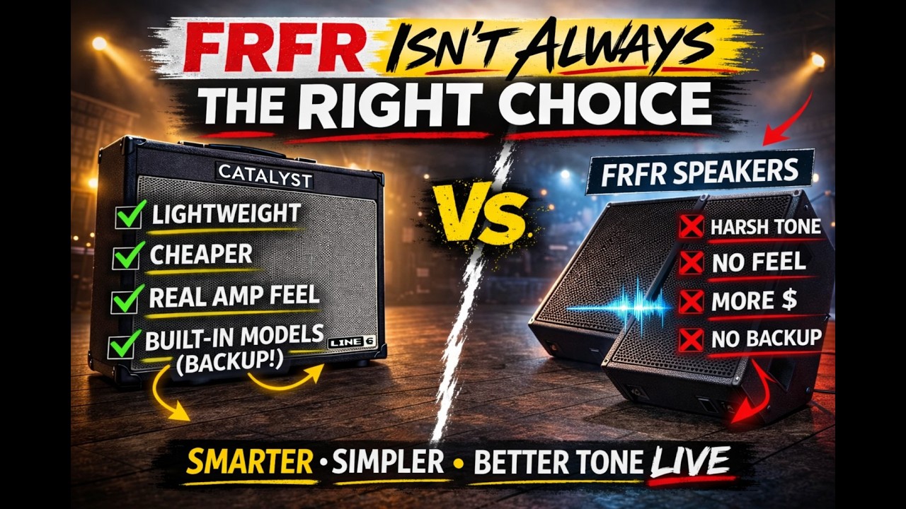Line 6 Catalyst vs FRFR: Which One Actually Feels Like an Amp in the Room?