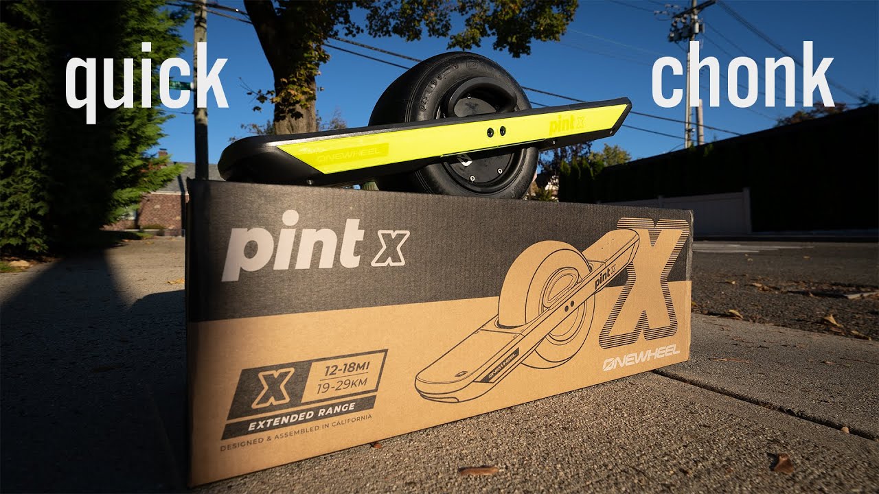 Распаковка Onewheel Pint X, зарядка, первая поездка
