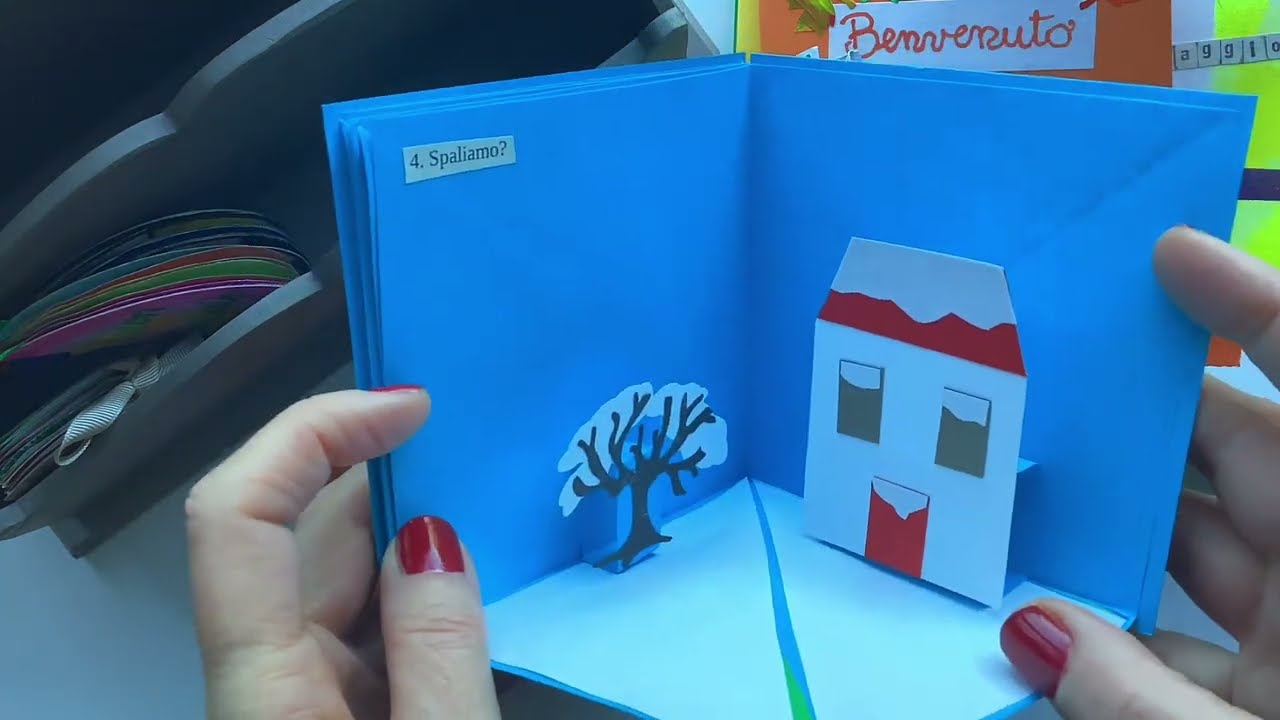 Fare libri per apprendere | terza carrellata dei miei manufatti 2024 #popupbook #farelibri #school