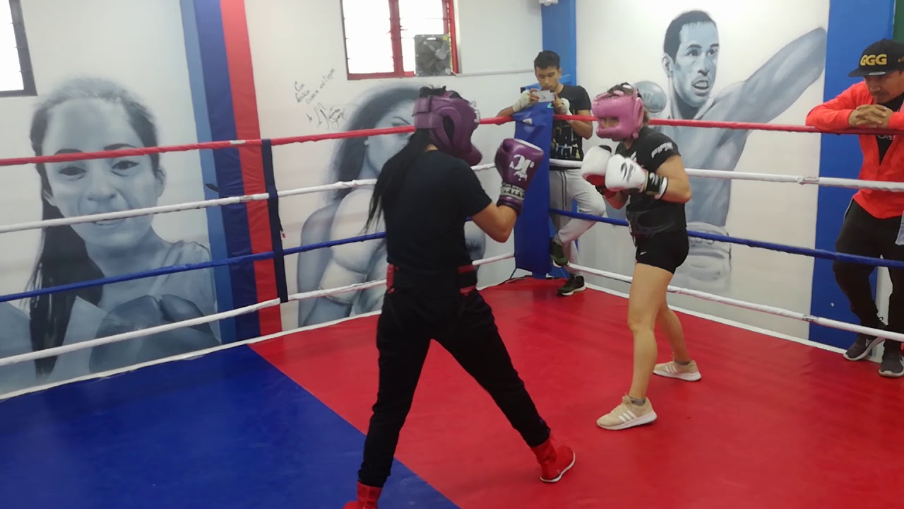 Sparring Marilyn Vs Jaki Calvo