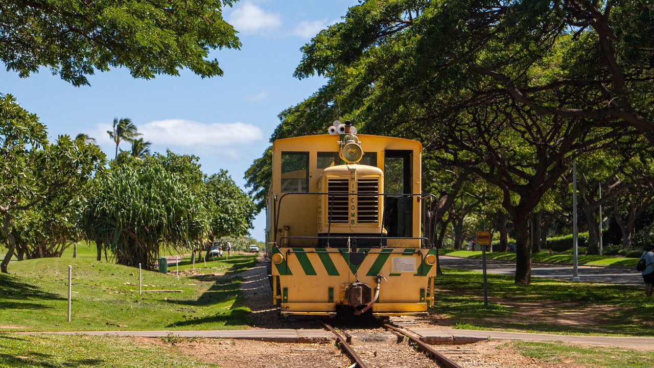 Railfanning the Hawaiian Railway Society at Ko Olina, HI