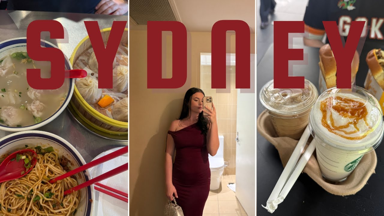 Eating our way through SYDNEY 🇦🇺🍜 | Hijinx hotel + clubbing + exploring