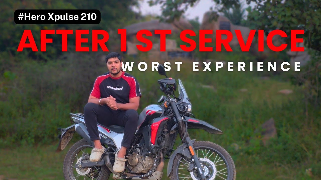 &ldquo;Hero Xpulse 210 First Service Review | Poor Service Experience Explained!&rdquo; 😡 | In Telugu |