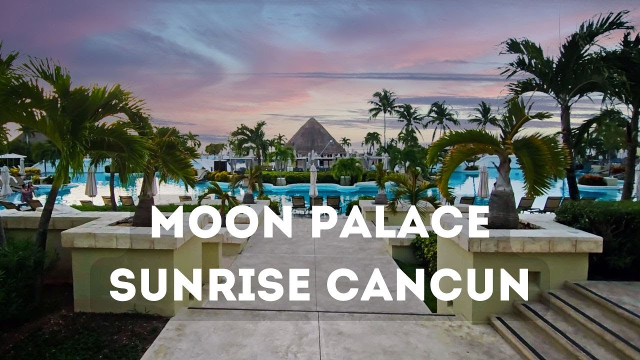 Moon Palace Sunrise Cancun Mexico Walkthrough #moonpalace