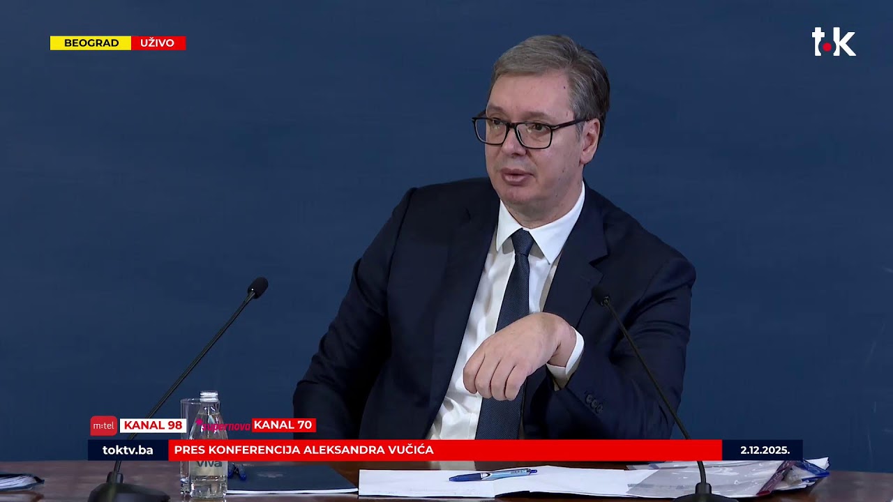 VANREDNO OBRAĆANJE Aleksandra Vučića zbog NIS-a