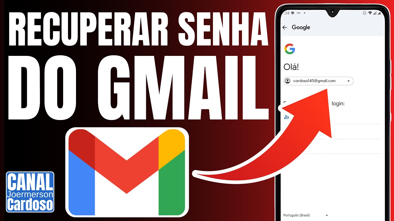 COMO RECUPERAR SENHA DO GMAIL - Rápido e Fácil