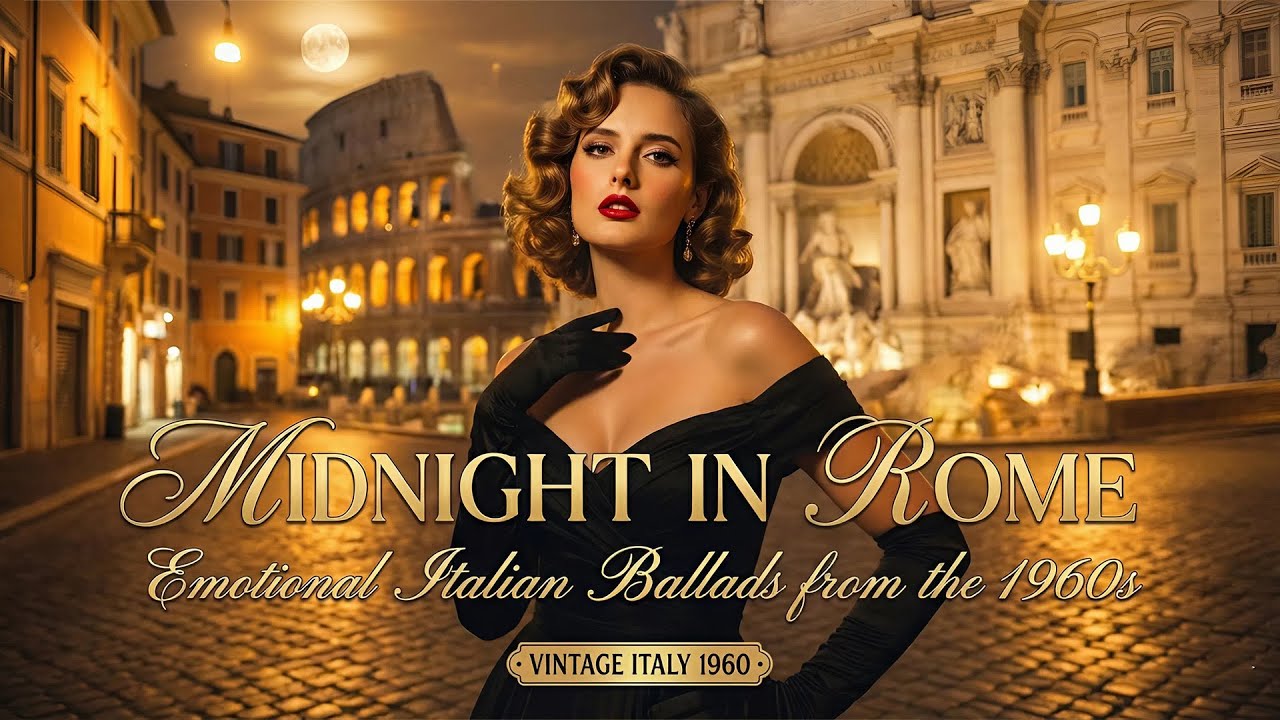 Midnight in Rome - Emotional Italian Ballads from the 1960s (Vintage Playlist)