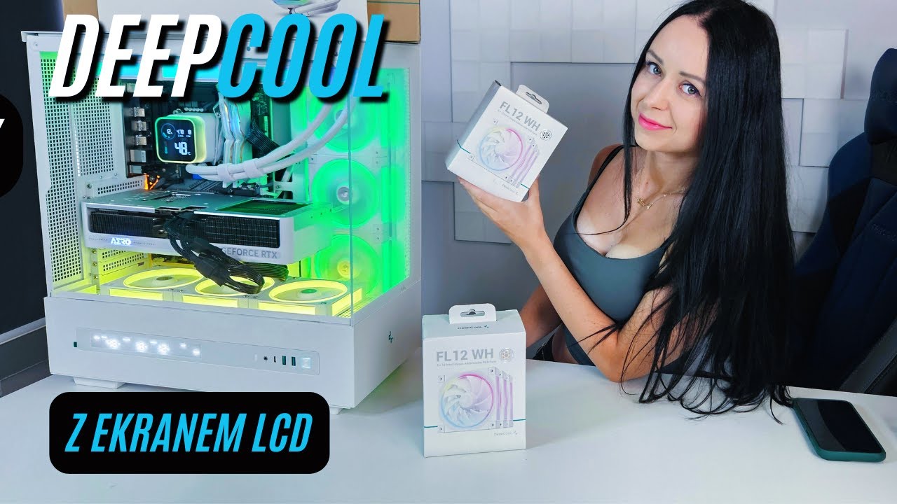 Wyświetlacze i ekrany 🤔 - Białe podzespoły Deepcool