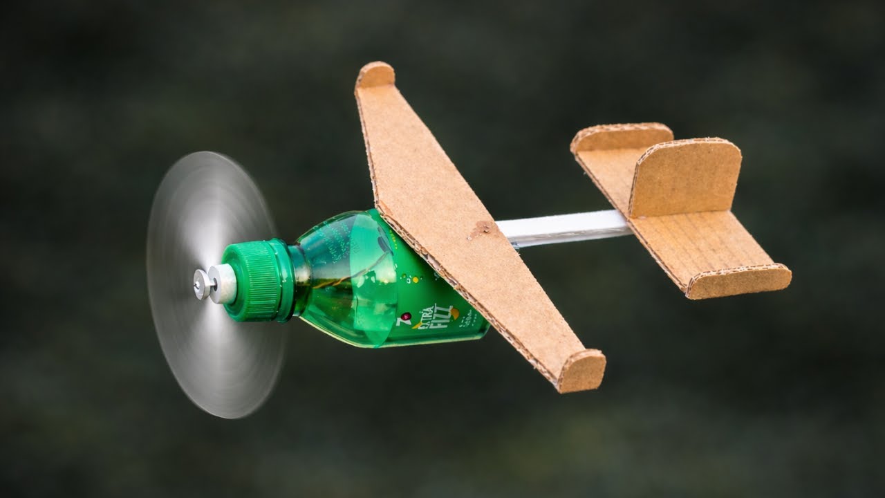 How to Build a High-Performance RC Plane from Plastic Bottles | Full Build & Flight Test