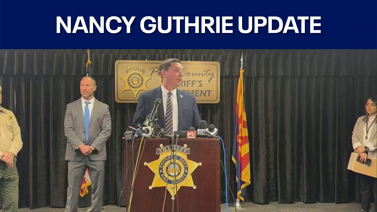 FULL: Pima County Sheriff, FBI give update on abduction of Nancy Guthrie
