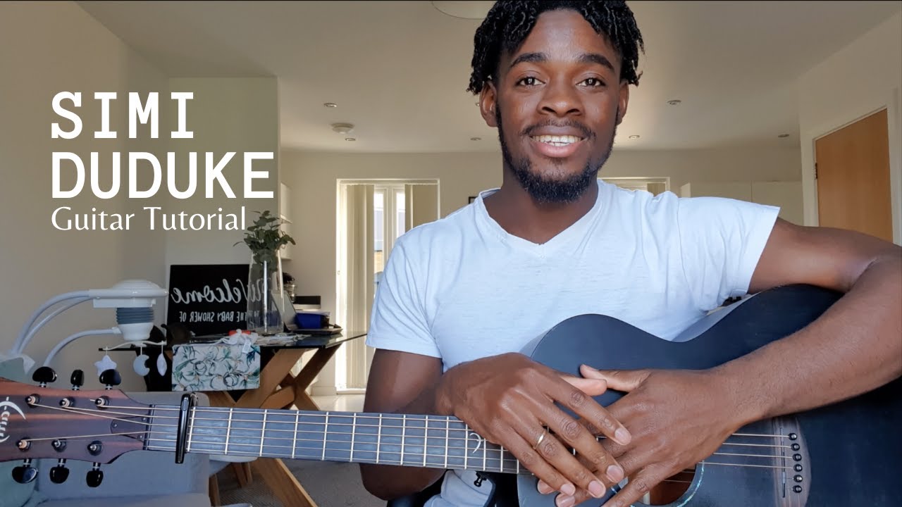 SIMI - Duduke | Guitar Tutorial | with Capo | How to Play Afrobeats