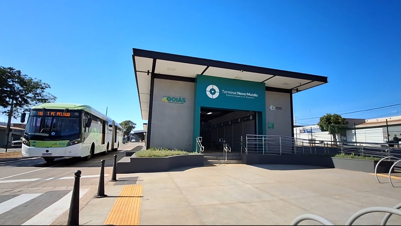 Todas as Estações e Terminais do BRT Goiânia  - Eixo Anhanguera  - Metrobus