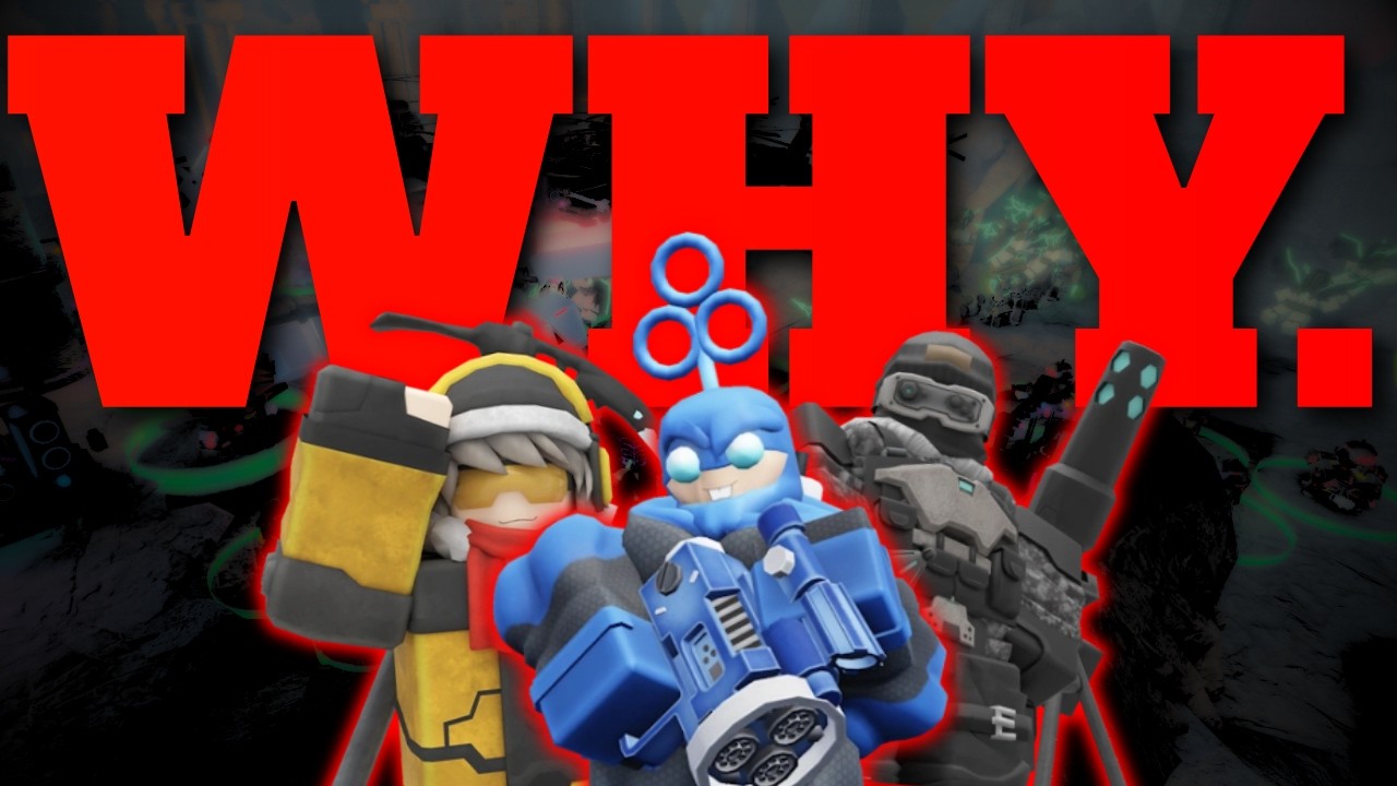 Позорное и печальное падение TDX Event Towers | ROBLOX TDX