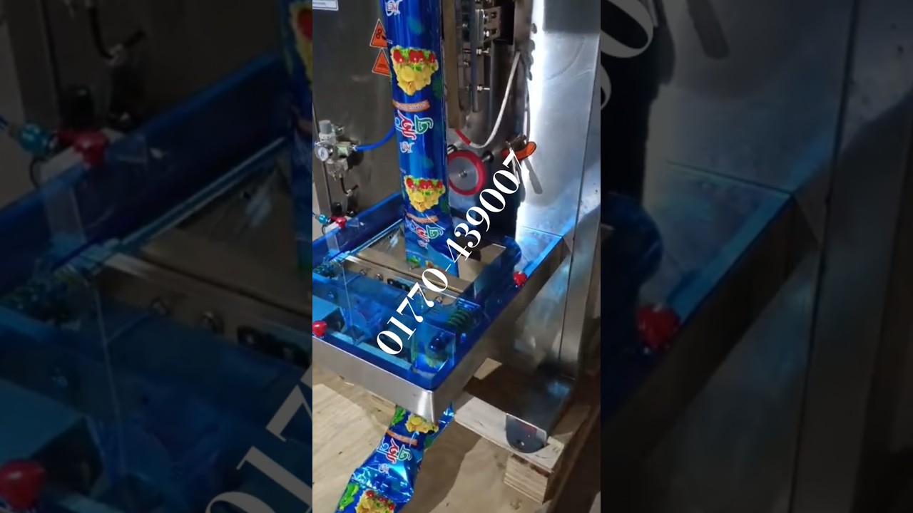 Automatic Chips Packaging Machine অটোমেটিক চিপস প্যাকেজিং মেশিন