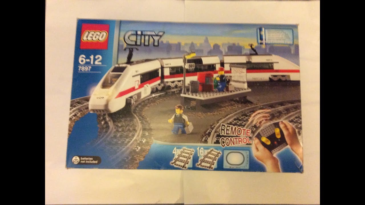 Lego 7897 'Passenger Train' Unboxing Speedbuild and Review