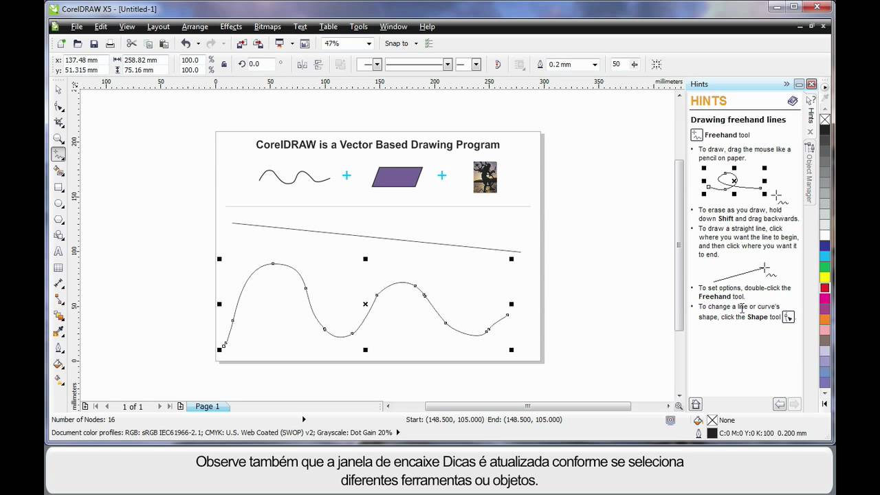 BR - 07 Learning the Basics - CorelDRAW X5 - Part 1 of 2.mov