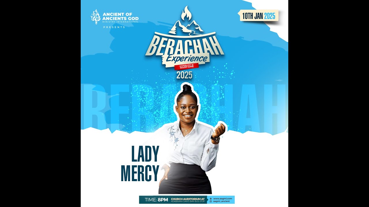 LADY MERCY AT BERACHAH EXPERIENCE 2025