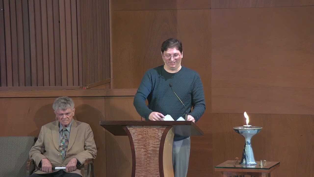 New Year’s and Hope for the Future - UUFRC Sunday Service 2025-12-28 (Abridged)