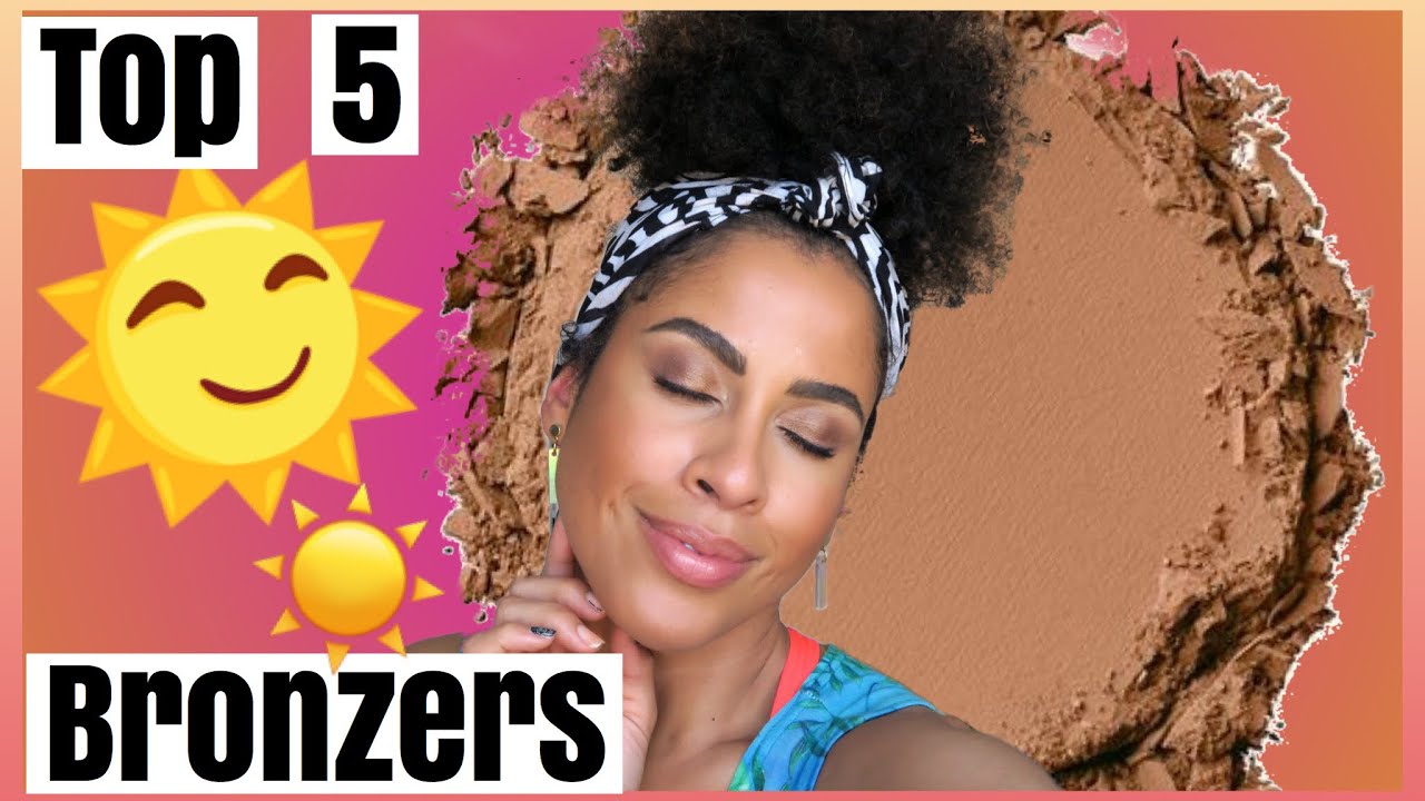 MY TOP 5 BRONZERS | kinkysweat