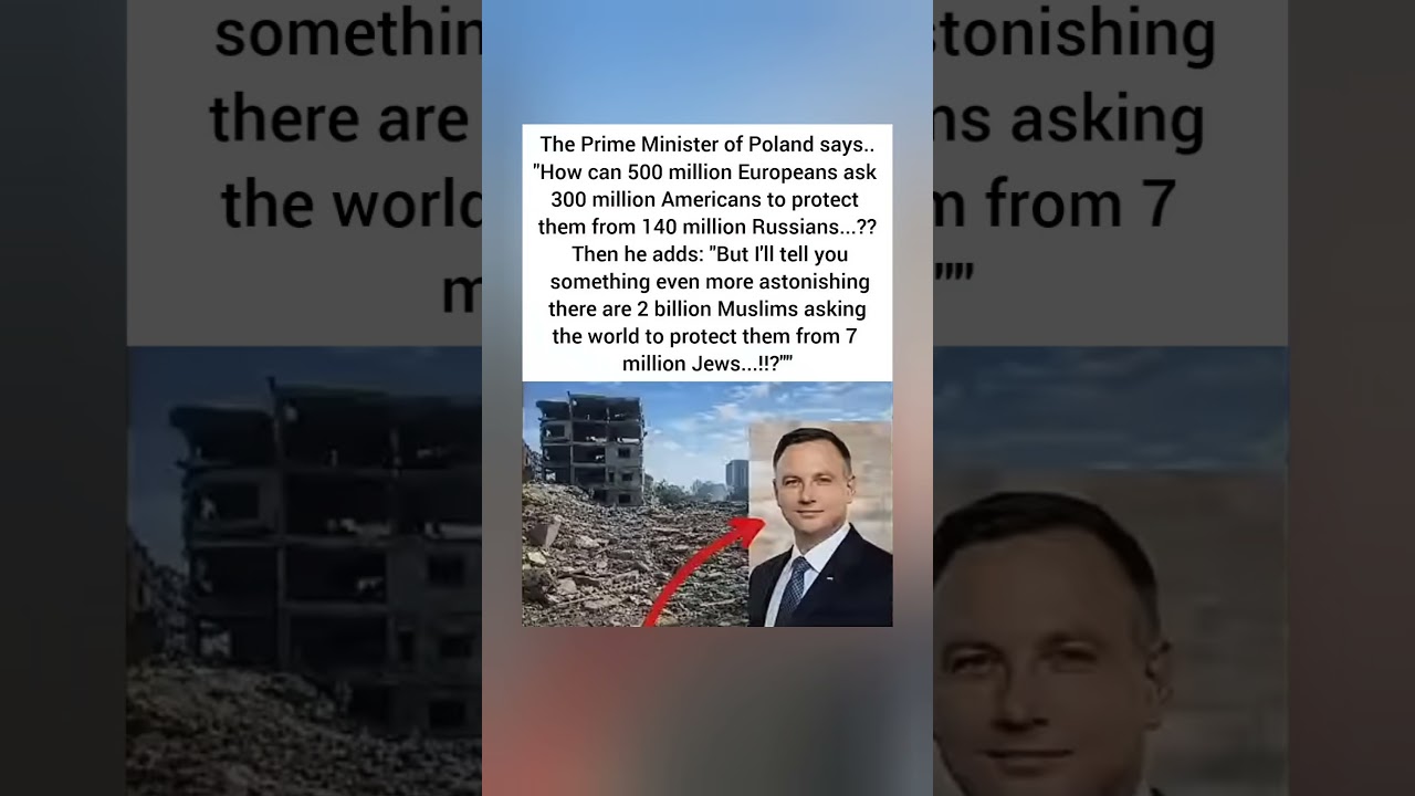 The Polish PM Said WHAT?! 🤯 | Mind-Blowing Facts #shorts