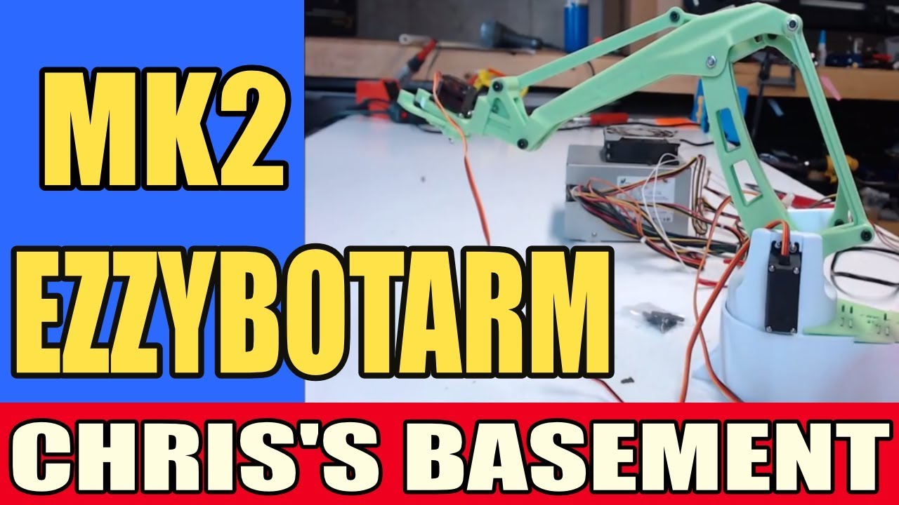 EEZYbotARM MK2: сборка робота на 3D-принтере — Chris's Basement