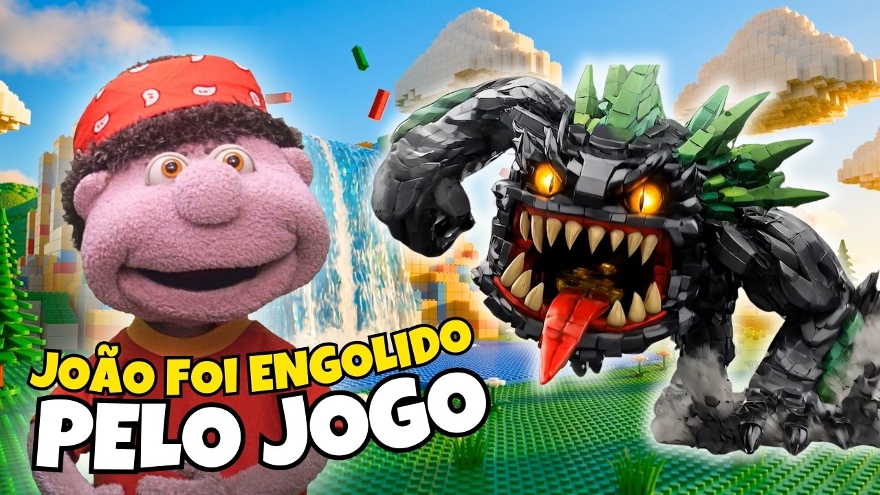 João Foi Engolido Pelo Jogo - As Aventuras de Bia e João