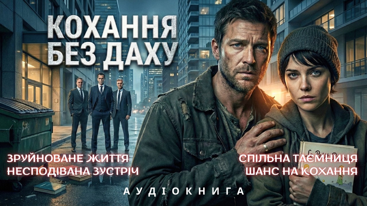 Кохання без даху | Аудіокниги українською | Любовний роман | Детективна історія