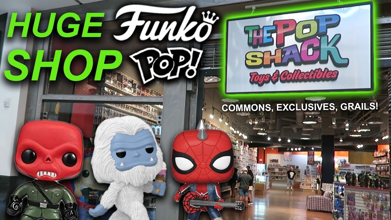 Largest Funko Pop Shop in Vegas! (The Pop Shack, Grails Exclusives)