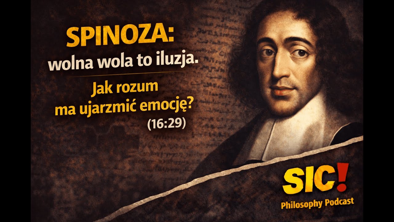Dlaczego mylisz wolność z niewiedzą? Spinoza i „Etyka” (16:29) | Podcast filozoficzny