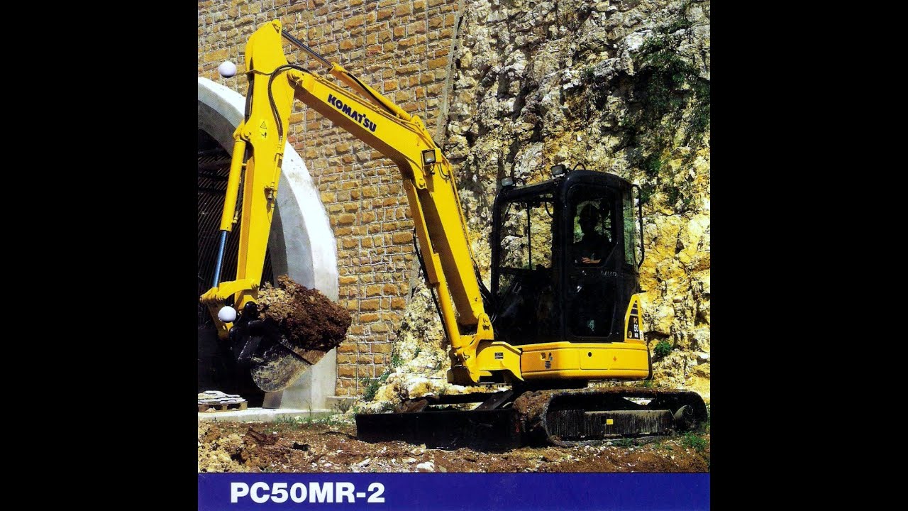 KOMATSU PC50MR-2 brochure