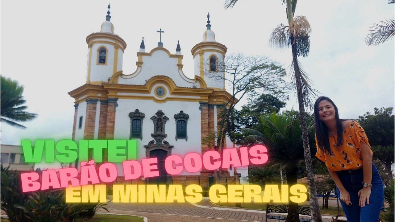 PARECIA UMA CIDADE FANTASMA | ANDEI POR BARÃO DE COCAIS EM MINAS GERAIS | SANTUÁRIO SÃO JOÃO BATISTA