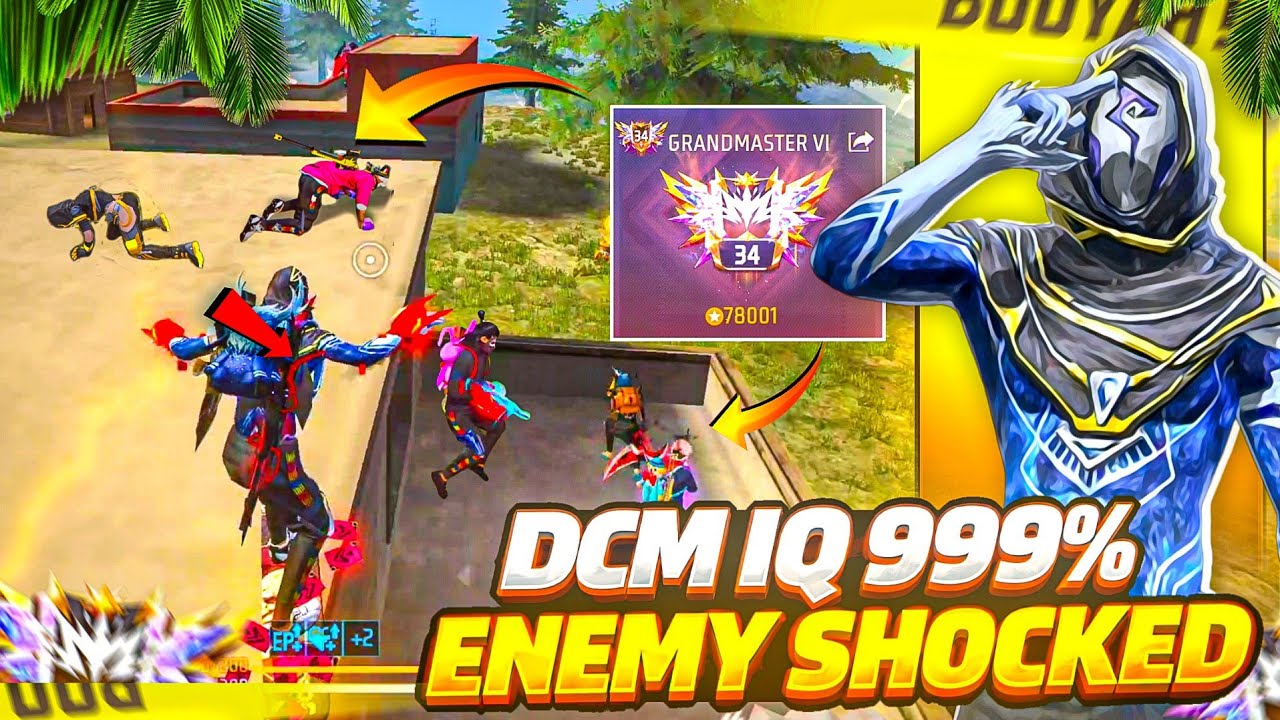 DCM IQ 999% 😈| Grandmaster Region Top 1 Pushing 