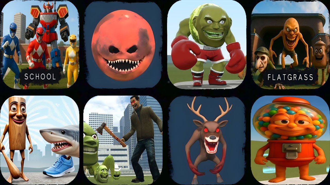 Nextbots In Playground Mod Update 5.5.0 SCHOOL Which NEW STRANGE Brainrot Animal is Immortal?Sandbox