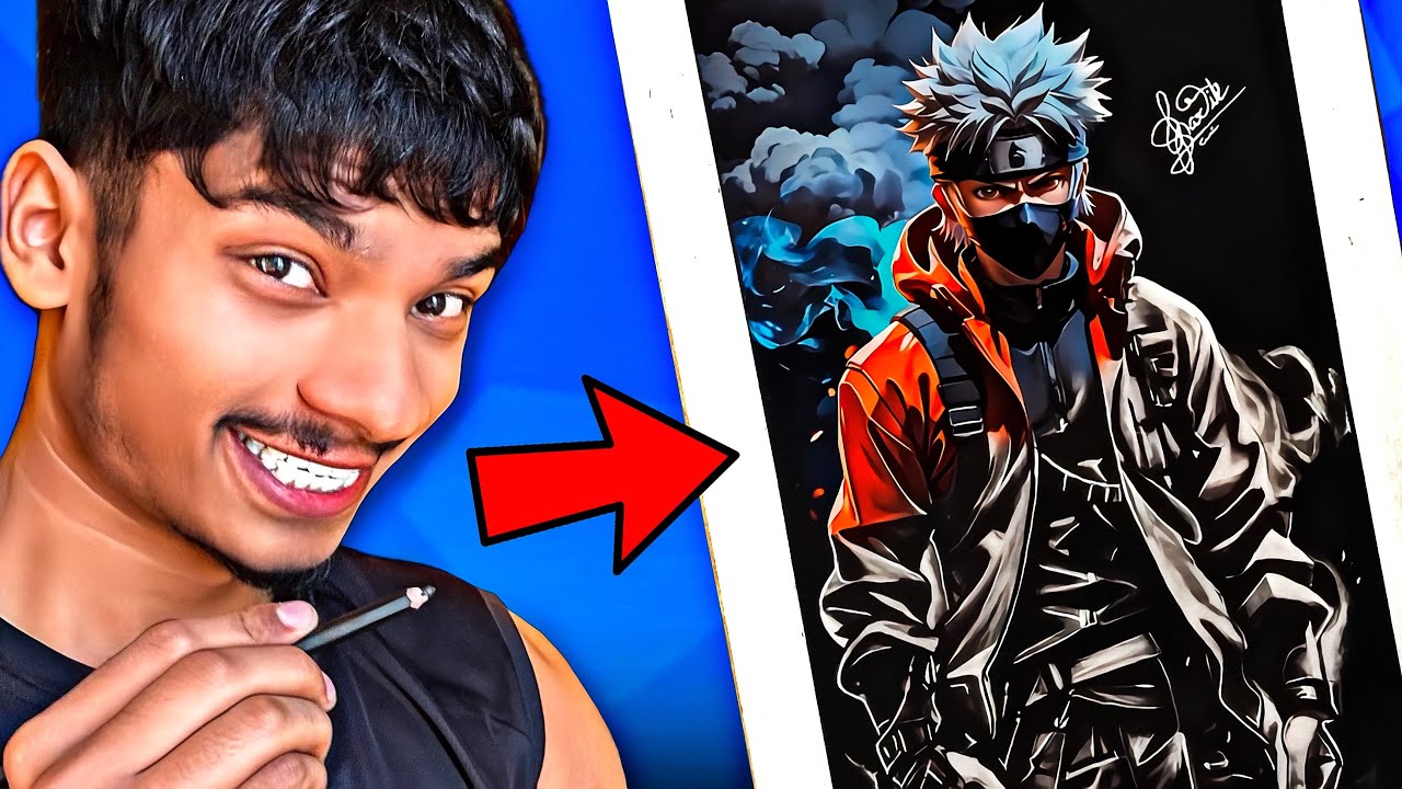 Aaj mene Pehli baar Banai NARUTO ki REALISTIC Drawing 😭