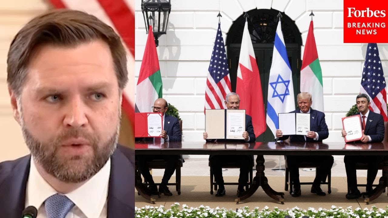 Vance: 'Number Of Other Countries' To Join Abraham Accords 'In The Months To Come' After Kazakhstan