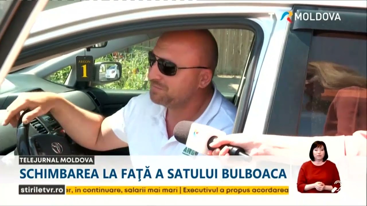 În doar câteva luni, satul Bulboaca s-a transformat spectaculos