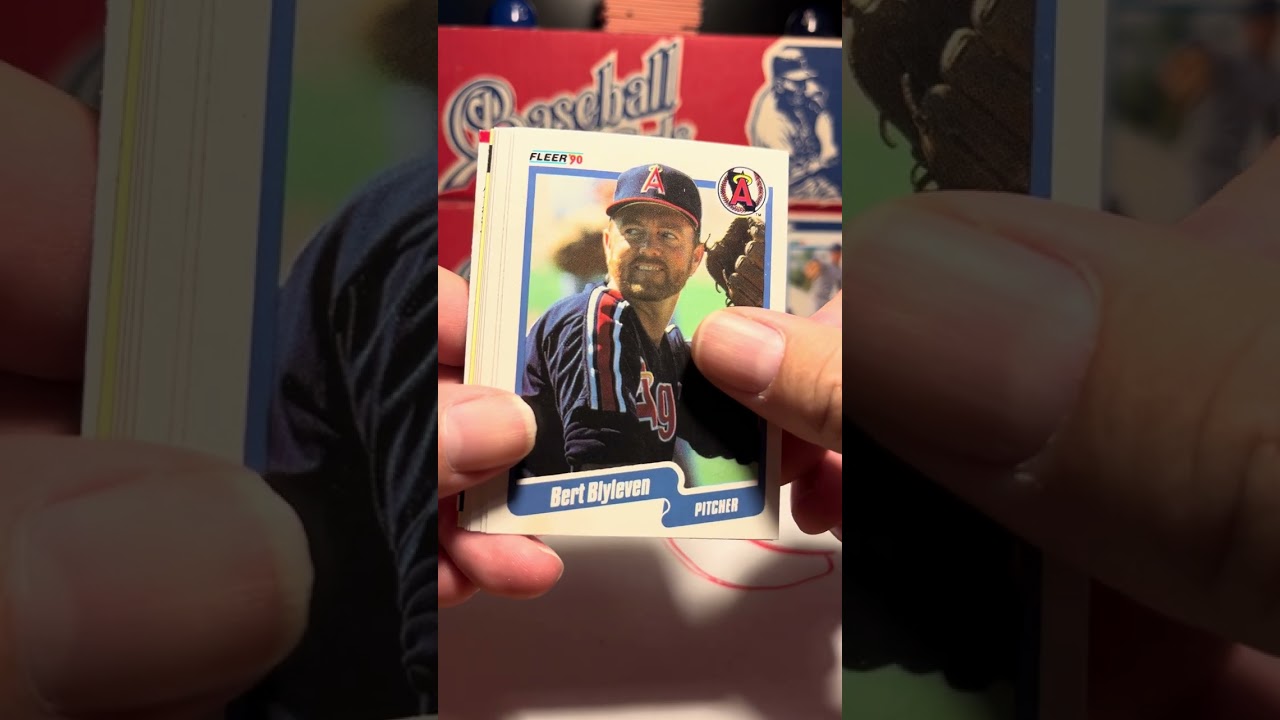 Dad & Simon Open a Rack Pack of '90 Fleer