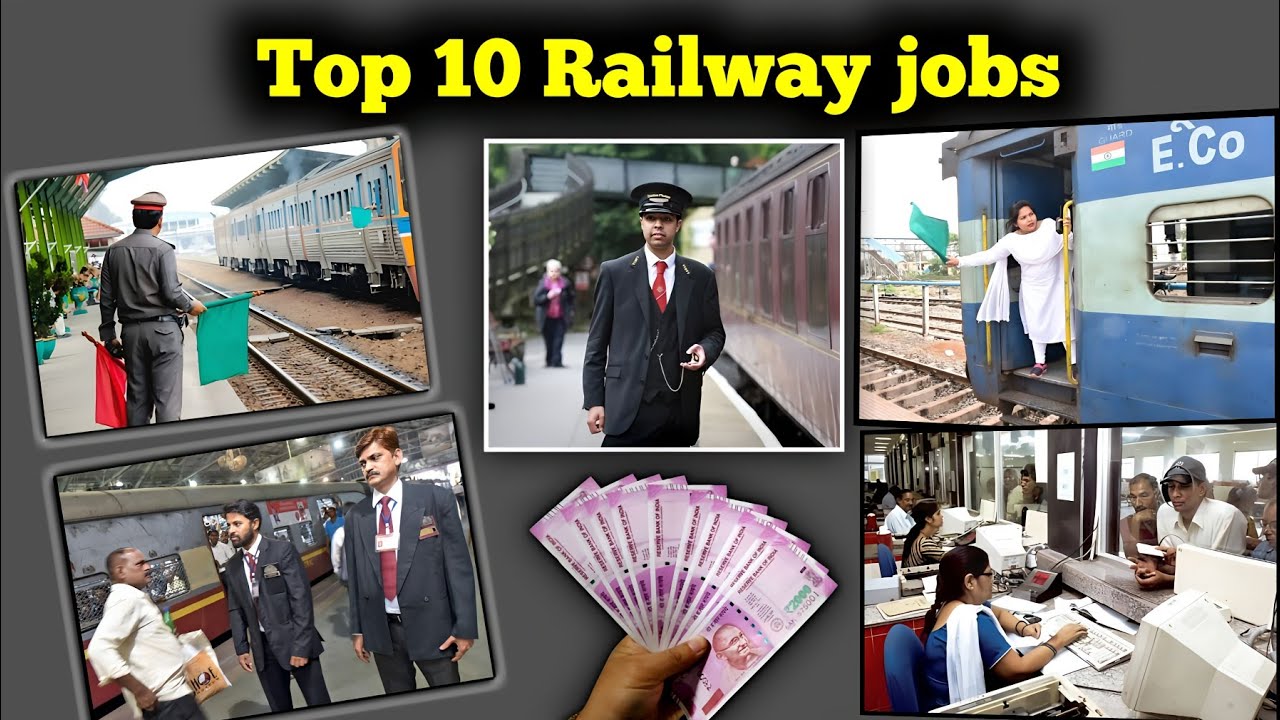 10th, 12th & Graduation के बाद Top 10 Railway jobs with high salary? | Railway jobs | railway