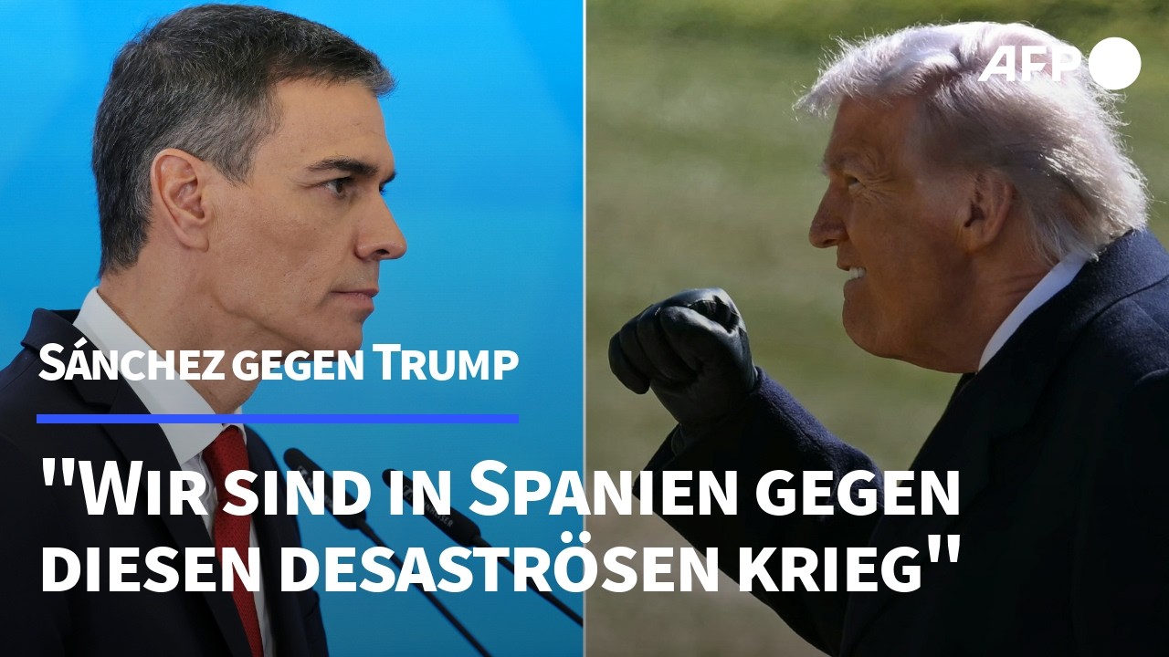 Spaniens Regierungschef Sánchez trotzt Trump-Drohung | AFP