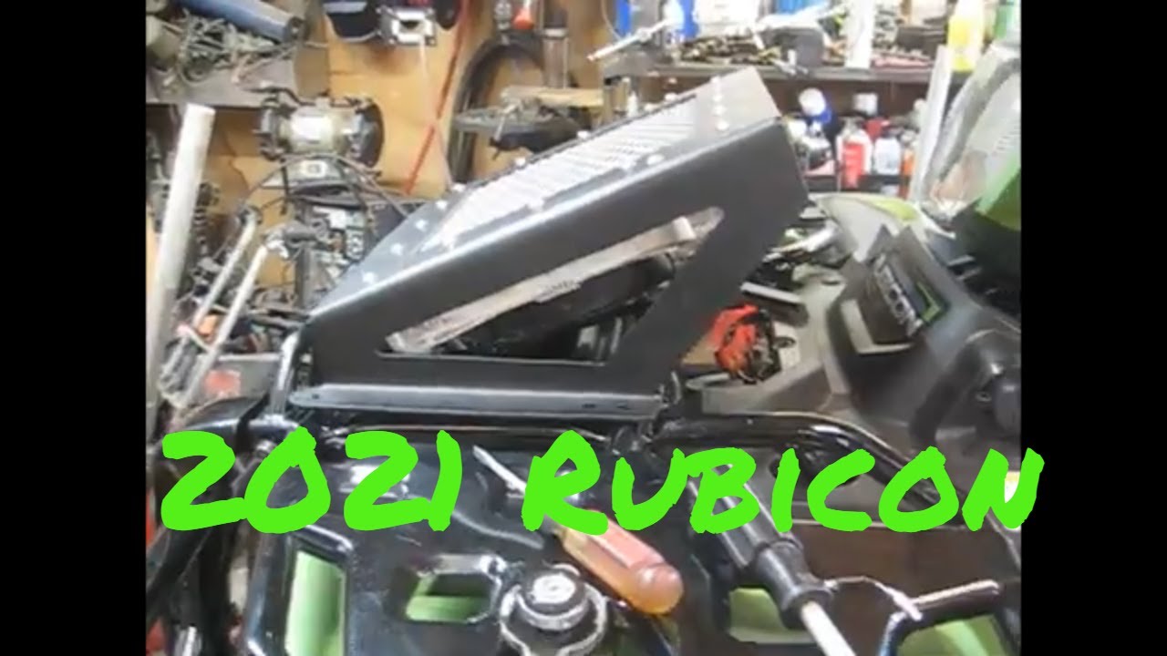 2021 Honda Rubicon 520 Radiator Relocate