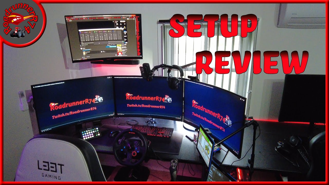 Setup video som Requestet  en lille fremvisning af hvad udstyr jeg bruger til streaming